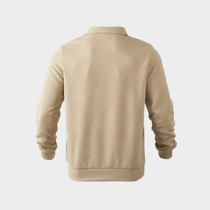 Mens Quarter Zip Sweater Stylish Fit