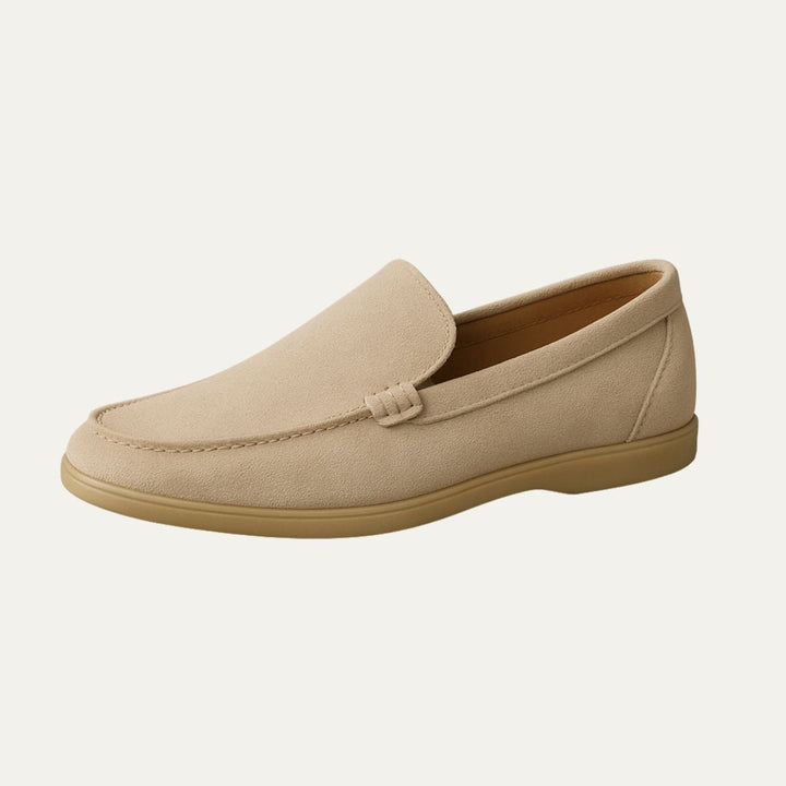 Mens Suede Loafers Slip-On Casual Shoes