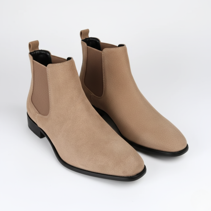 Unisex Casual Chelsea Boots Slip-On Style - BritishMode