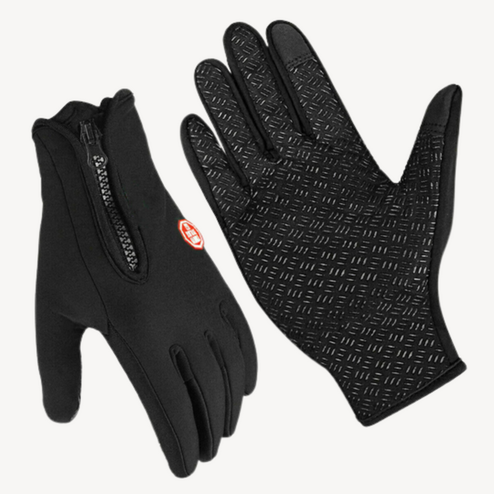 Unisex Thermal Gloves with Zipper Closure