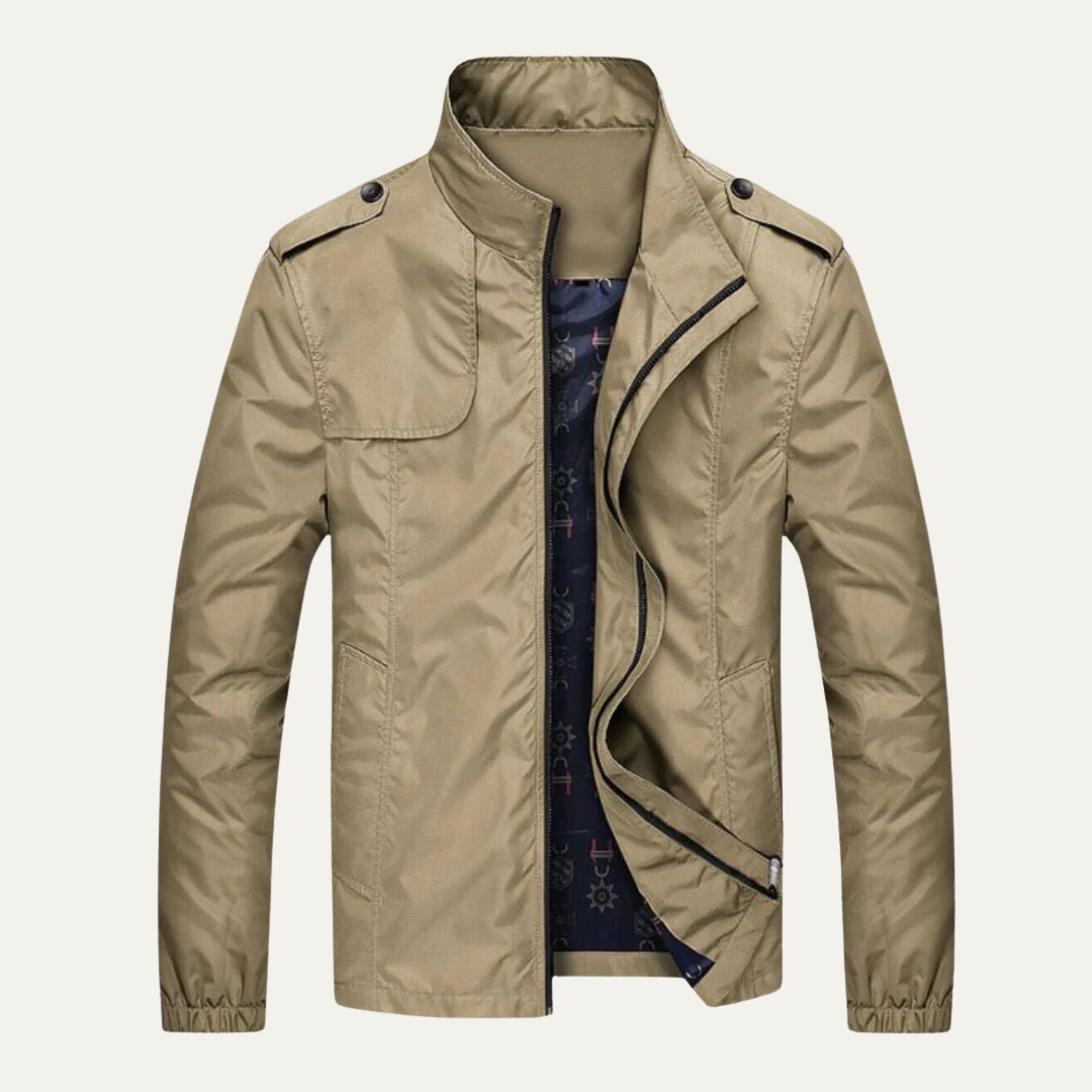 Mens Trucker Jacket Corduroy Windproof Classic Fit