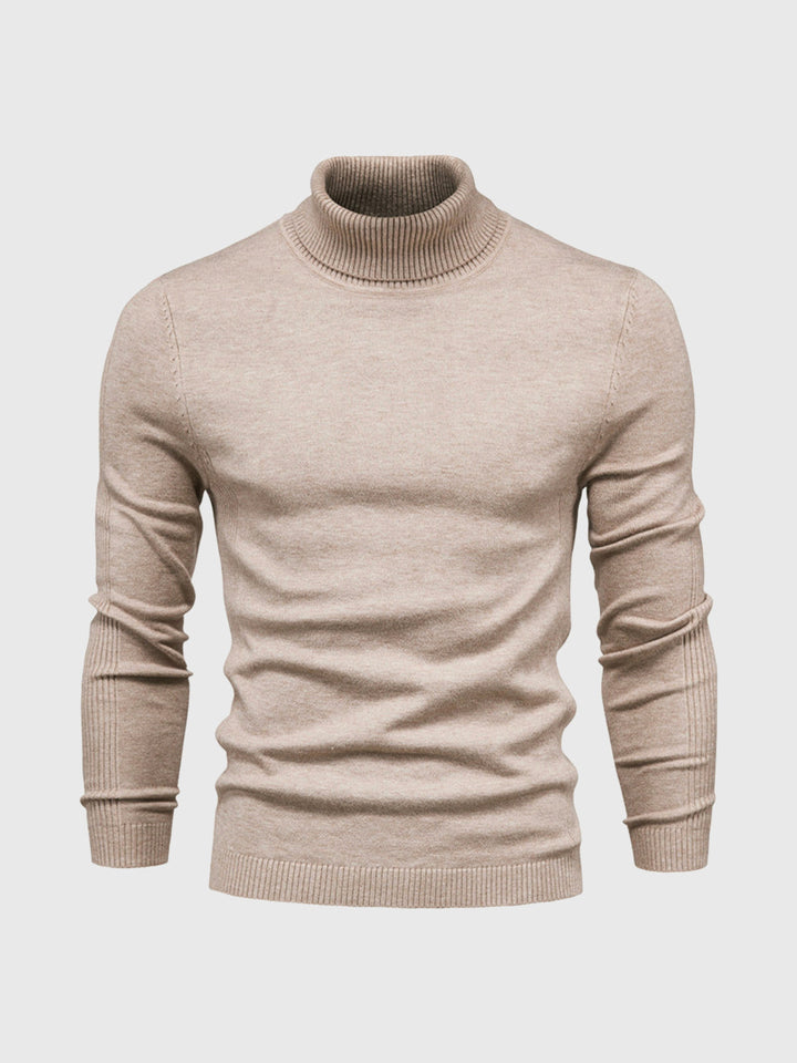 Mens Turtleneck Sweater Washable High Quality