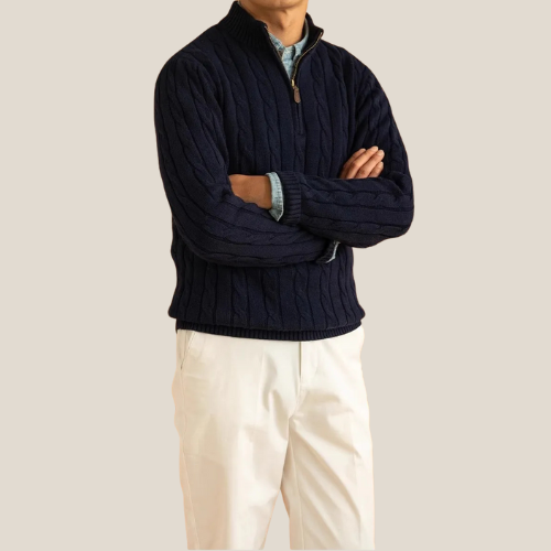 Unisex Zip-Up Jumper with Timeless Design