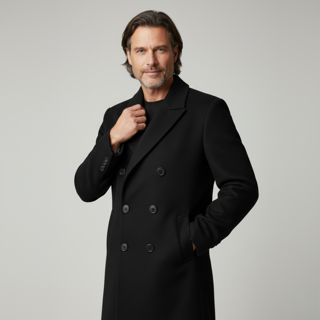 Womens Wool Winter Coat Classic Fit
