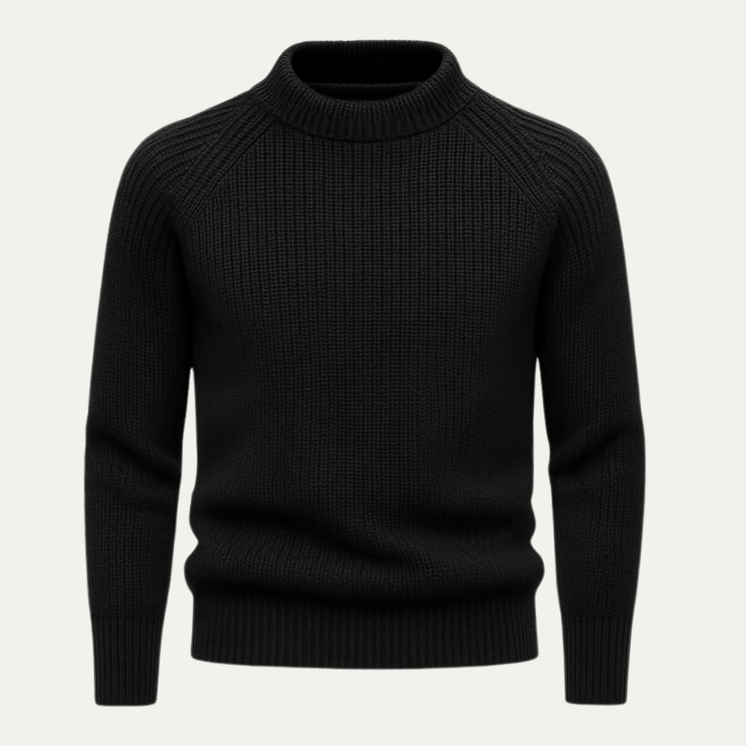 Mens Cashmere Crewneck Sweater Classic Fit - BritishMode