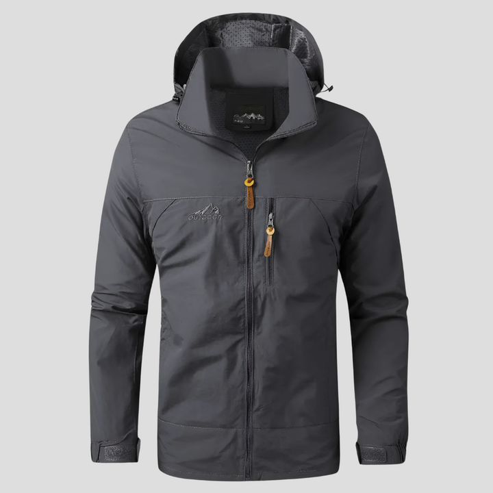 Mens Outdoor Jacket Waterproof Windproof Shell