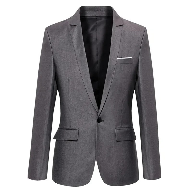 Mens Blazer Jacket Tailored Fit Classic