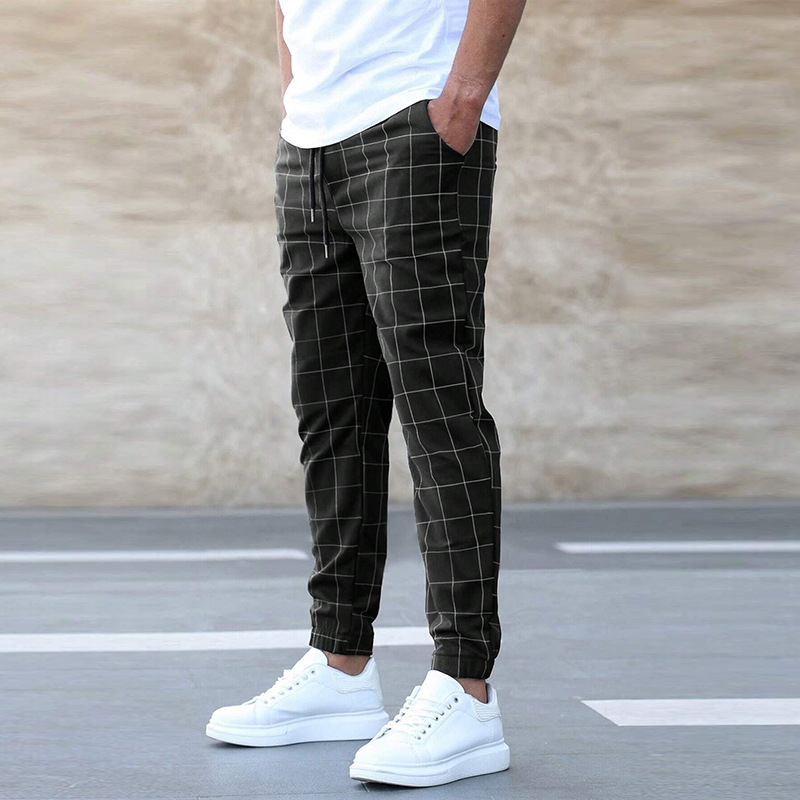Mens Casual Pants Regular Fit - BritishMode