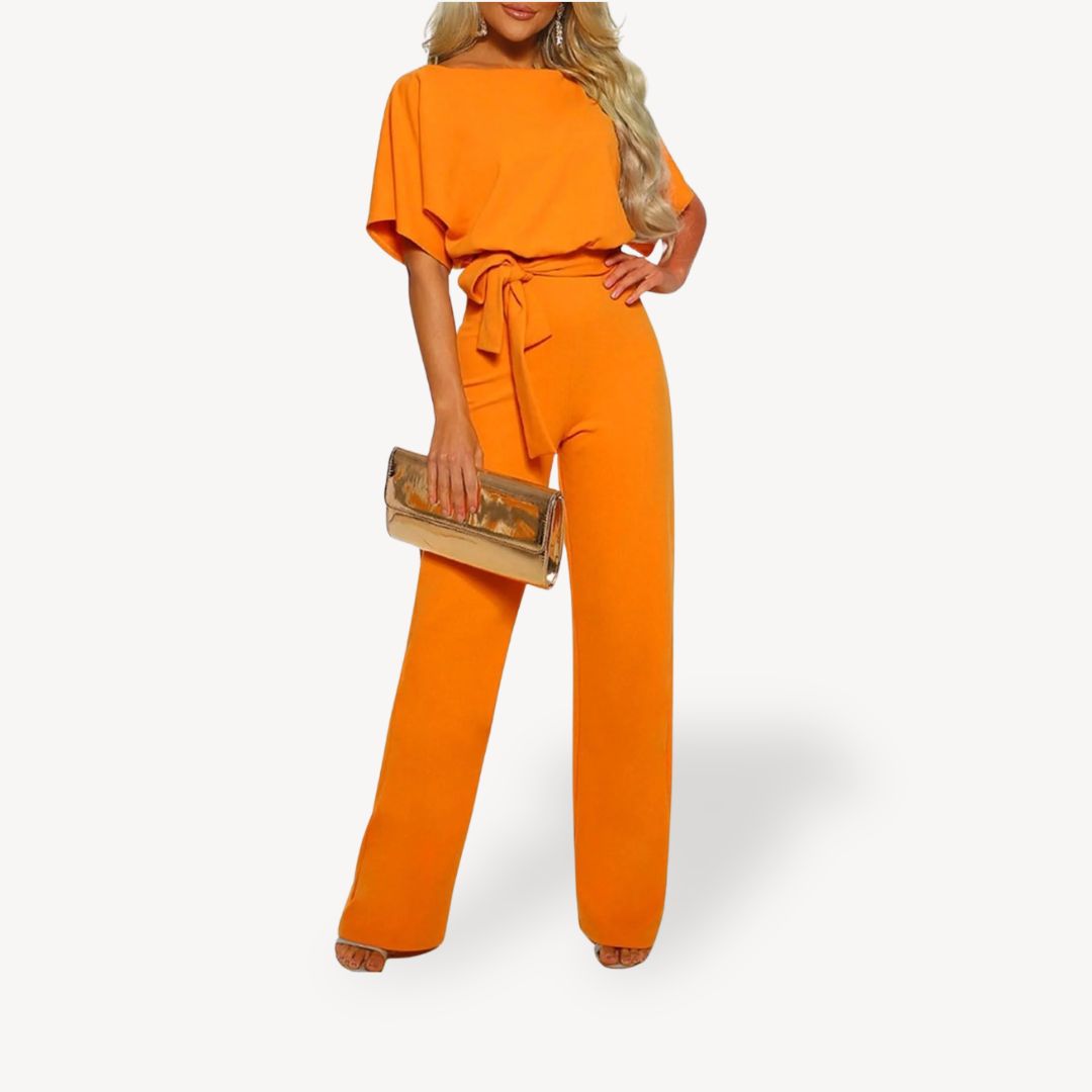 Womens Jumpsuit Polyester Wide Leg Elegant Fit