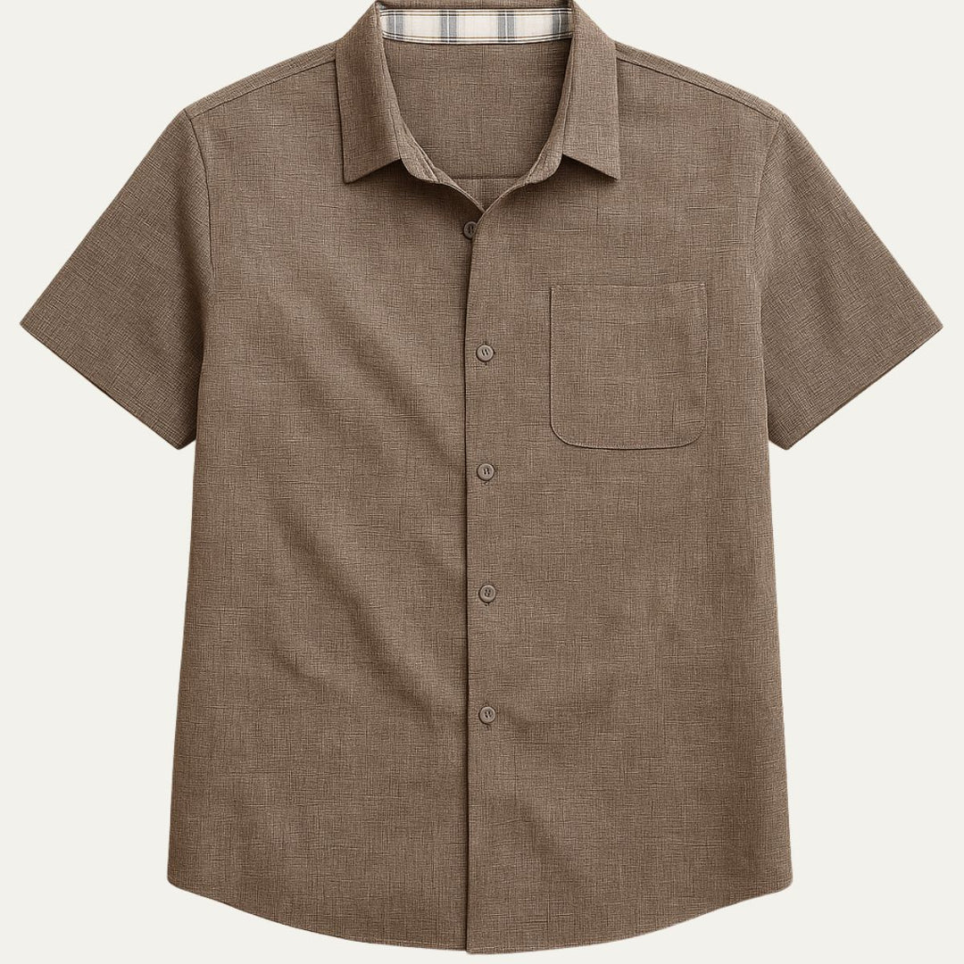 Mens Casual Beach Shirt Relaxed Fit