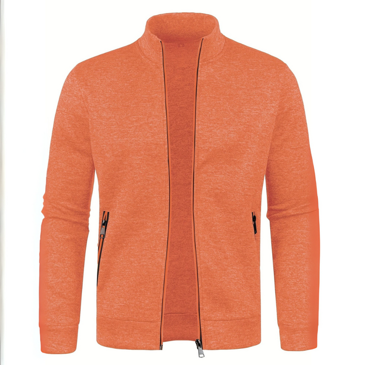 Mens Track Jacket Full Zip Piped Design