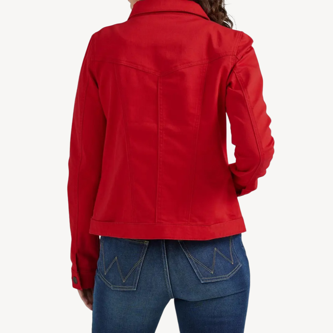 Unisex Denim Jacket Button-Up Classic Fit