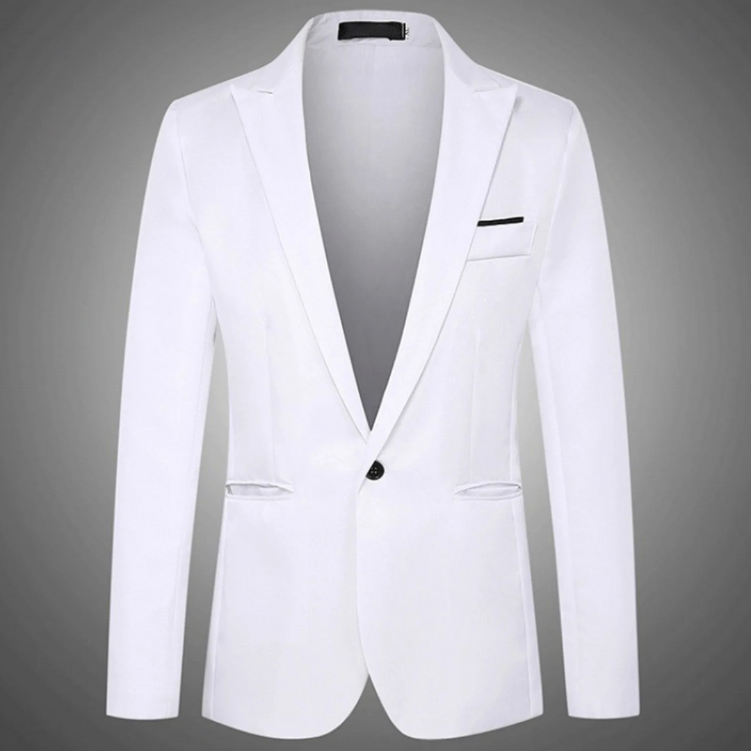 Mens Blazer Classic Fit One Button