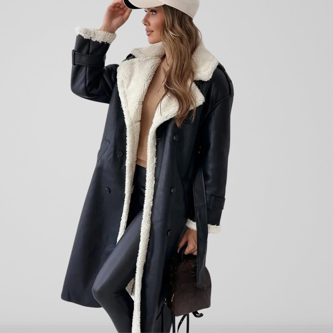 Womens Winter Coat Elegant Fit - BritishMode