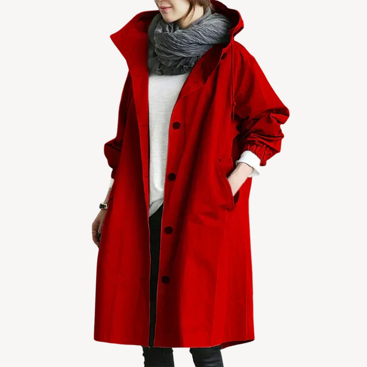 Womens Trench Coat Cotton Classic Fit