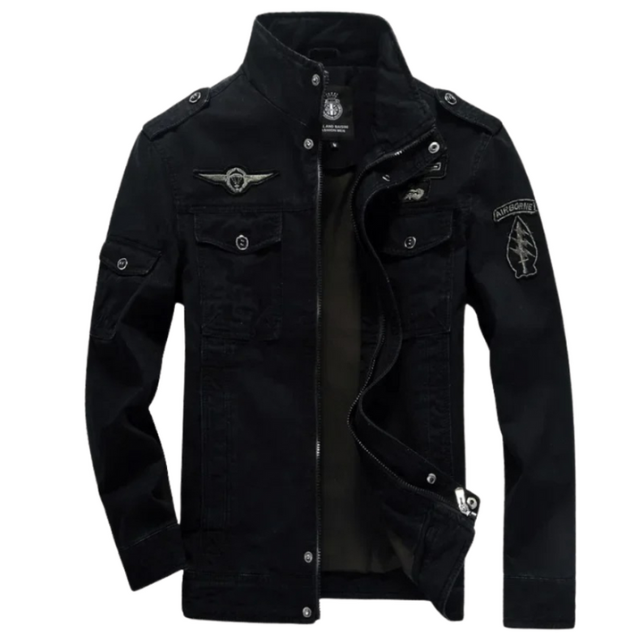 Mens Military Jacket Rugged Style Regular Fit