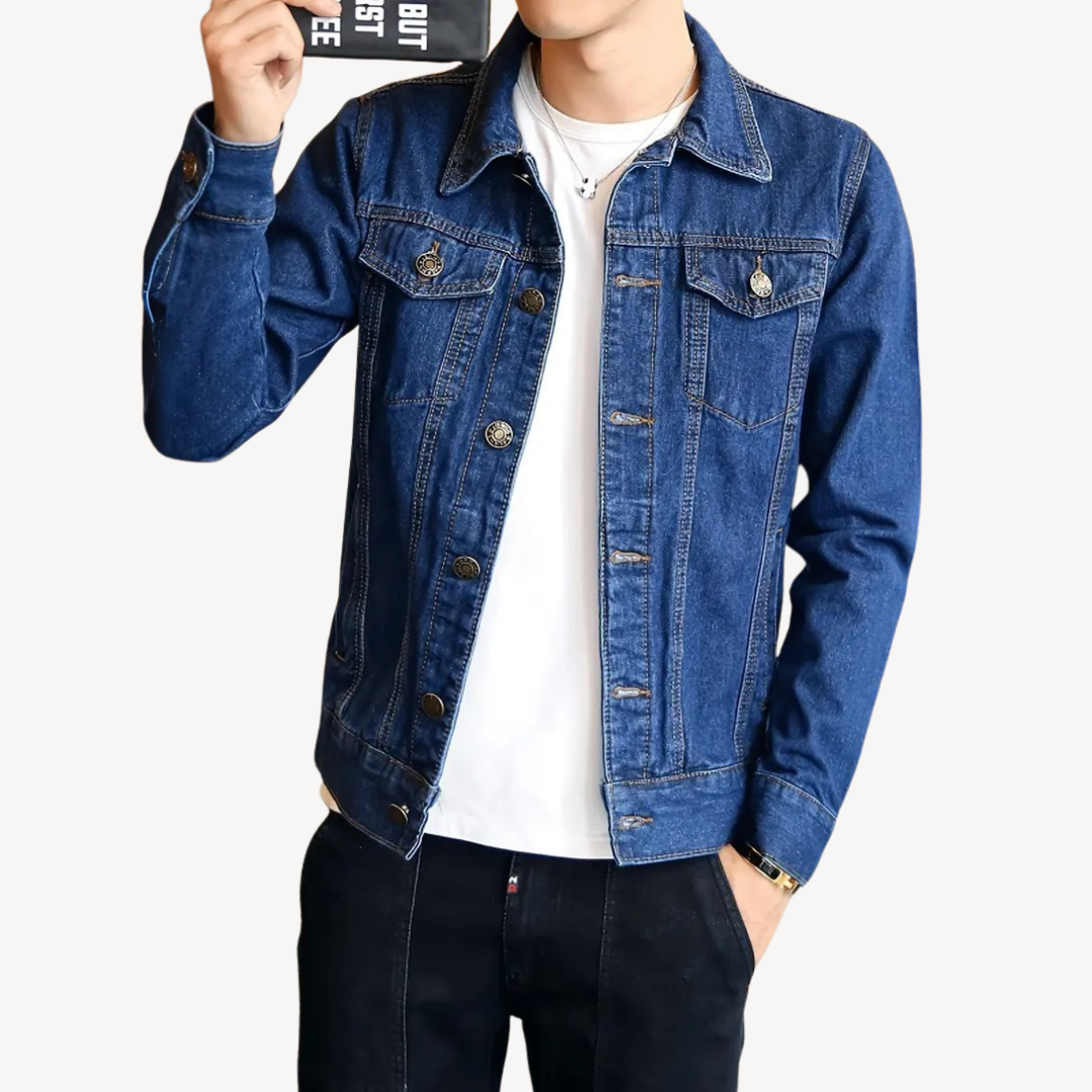 Mens Denim Jacket Relaxed Fit