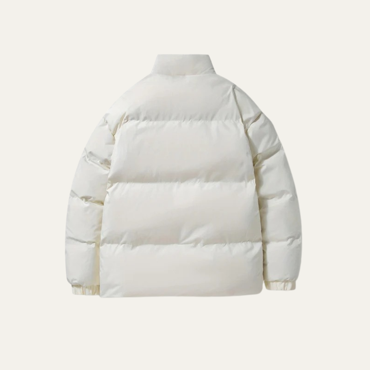 Mens Puffer Jacket Plush Lined Warm Fit