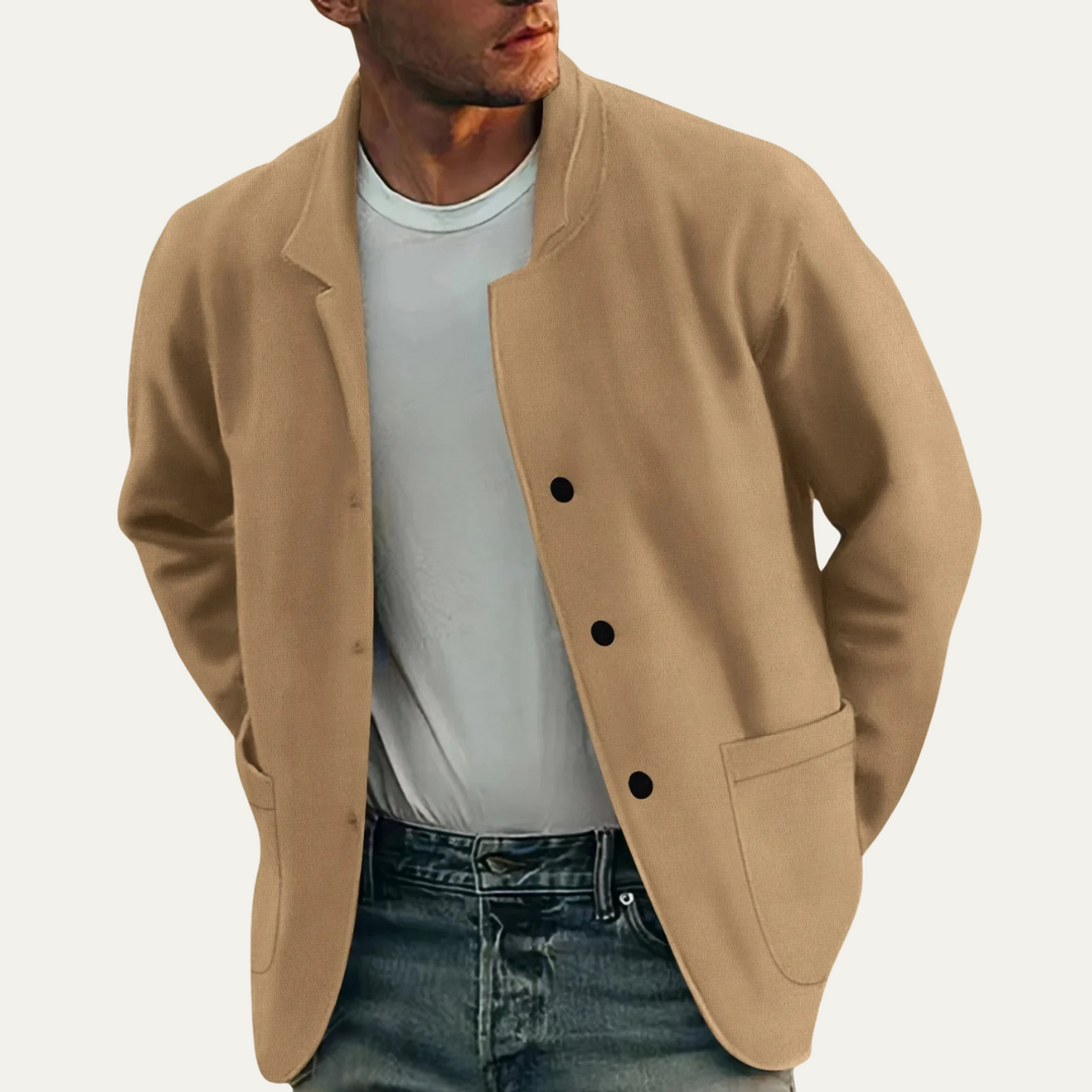 Mens Lightweight Blazer Jacket Smart Casual Fit