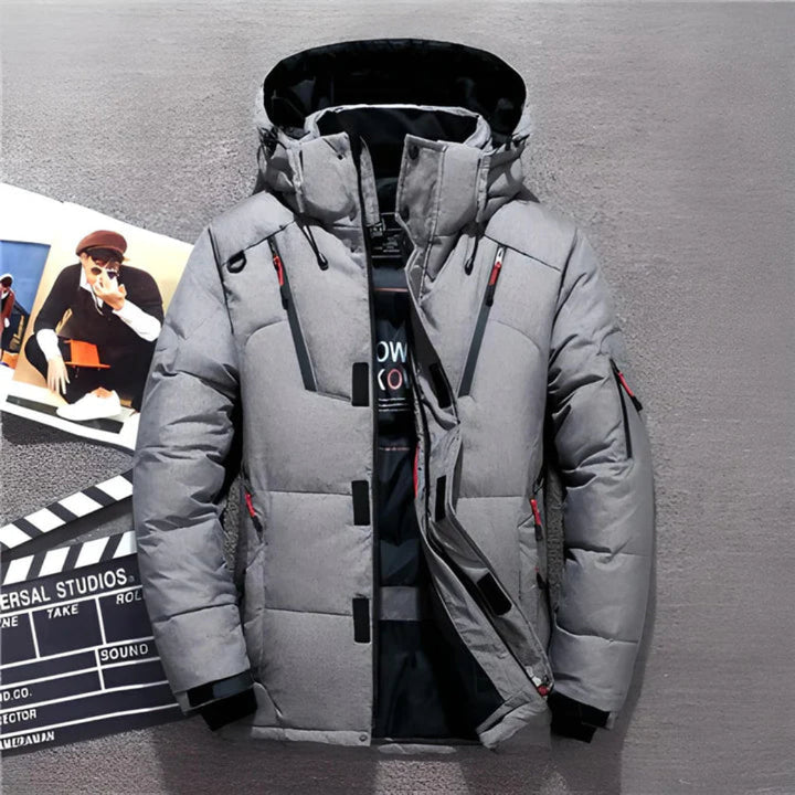 Unisex Down Jacket Insulated Warm Fit