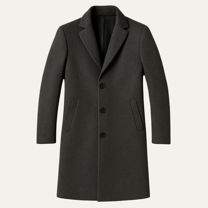 Mens Trench Coat Classic Fit Elegant Design