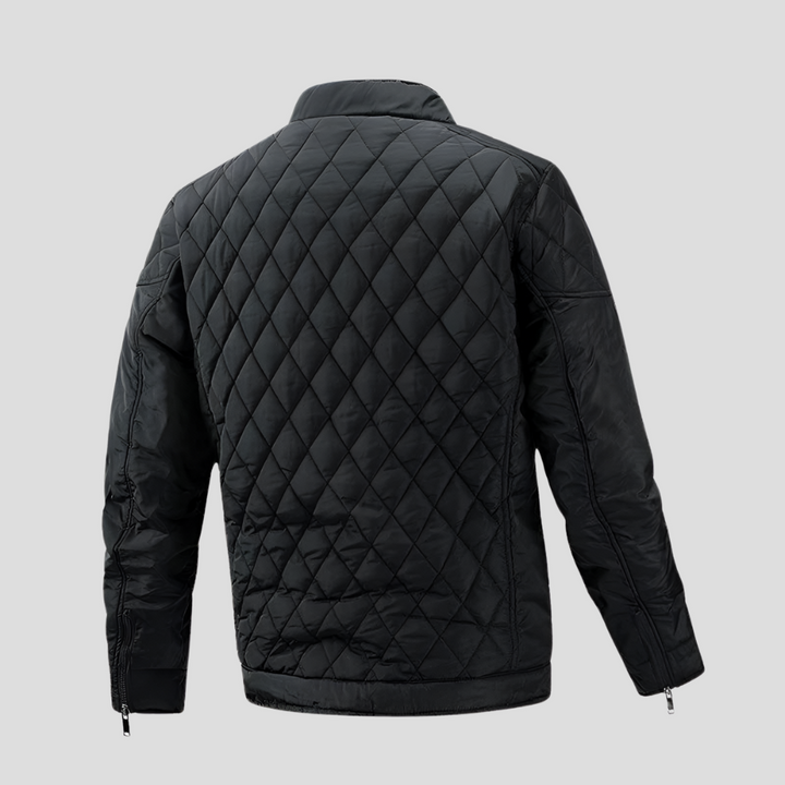Mens Quilted Jacket Lightweight Transitional Fit