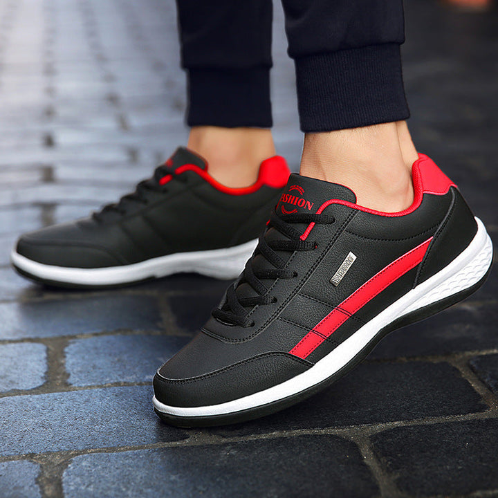 Mens Casual Sneakers Lace-Up Design