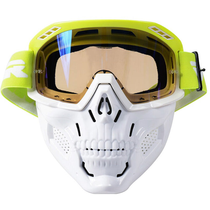 Unisex Motorcycle Goggles with Shatterproof Lenses Durable