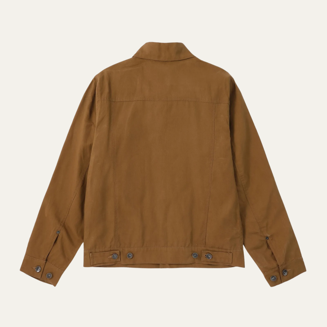 Mens Canvas Jacket Retro Ranch Style