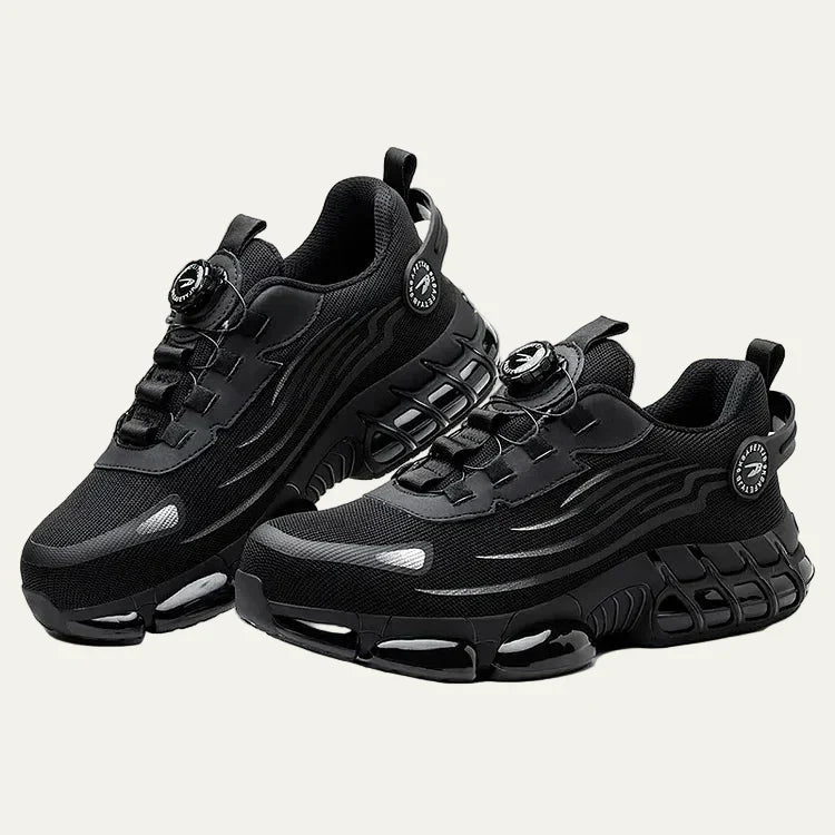 Mens Mesh Sneakers with Rotary Lacing System