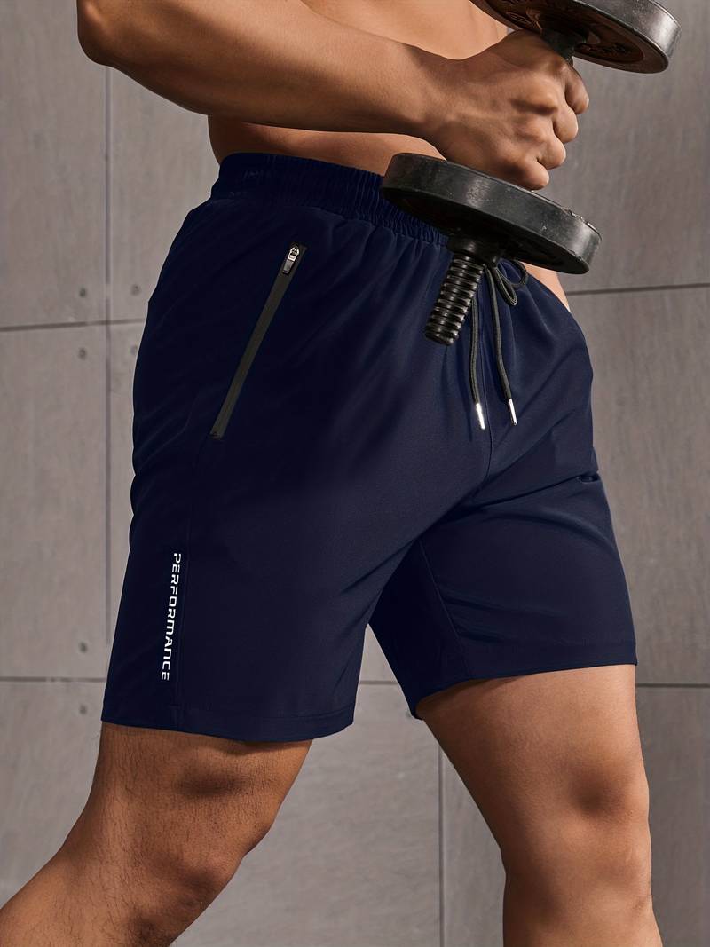 Mens Gym Shorts Quick-Drying Lightweight Fit