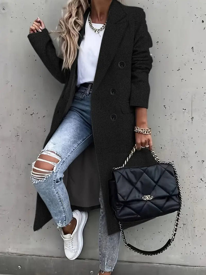 Womens Trench Coat Warm Classic Fit