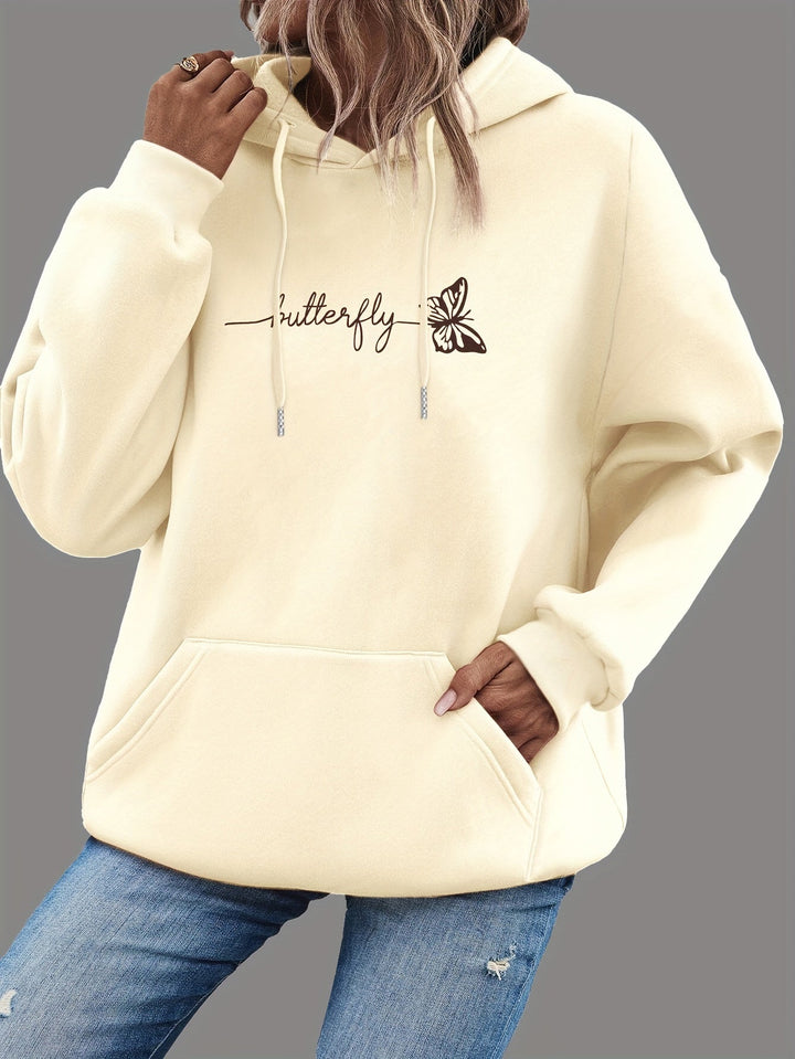 Womens Hooded Sweatshirt Fleece Cozy Fit - BritishMode