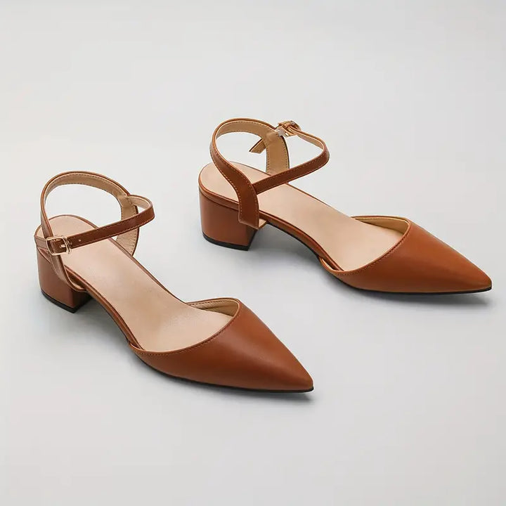 Womens Block Heel Shoes with Comfortable Fit