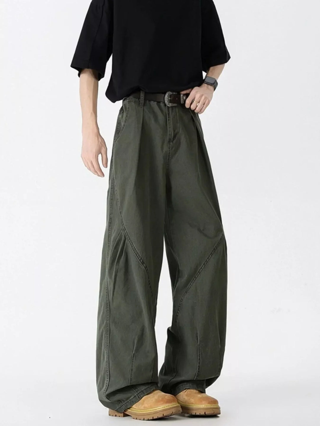 Mens Straight Leg Jeans Relaxed Fit