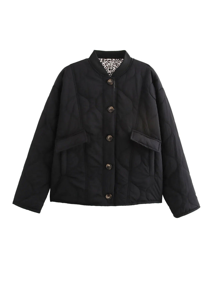 Unisex Quilted Jacket Lightweight Transitional Fit