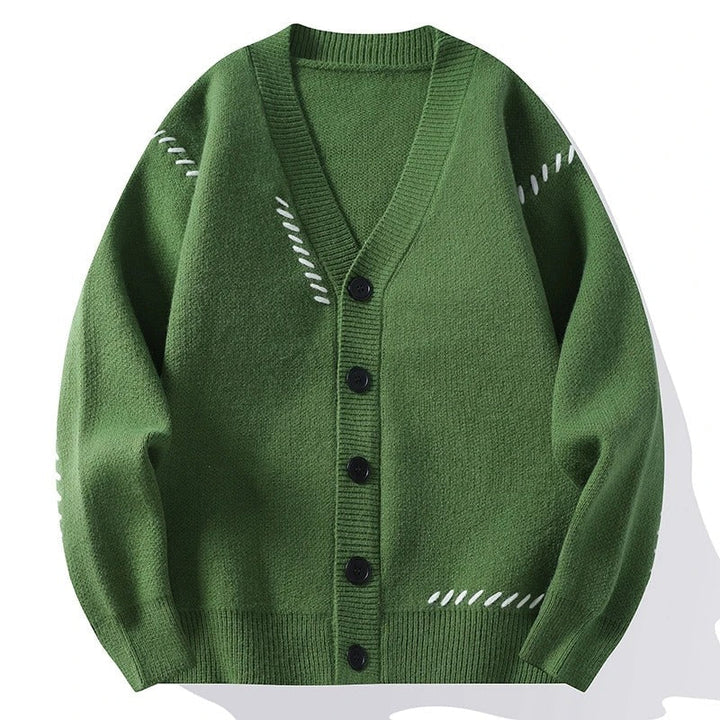 Womens Cable Knit Sweater Soft Fabric Decorative Stitching