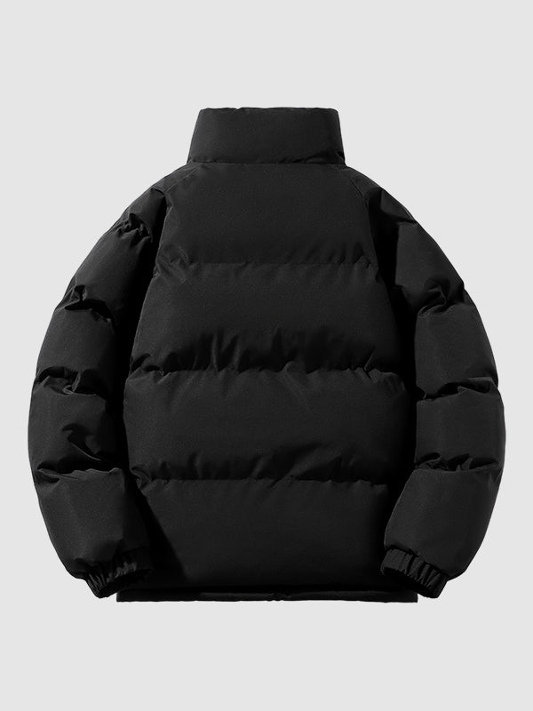Mens Puffer Jacket Fleece Lined Oversized Fit