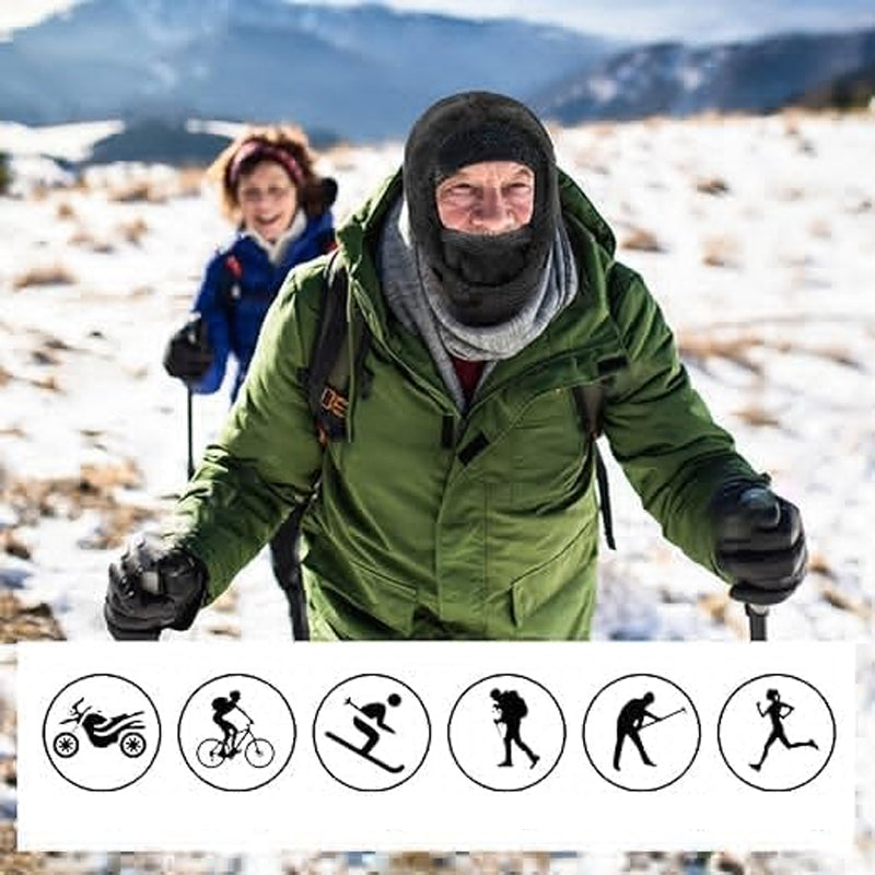 Unisex Winter Hat Windproof Warm Multifunctional