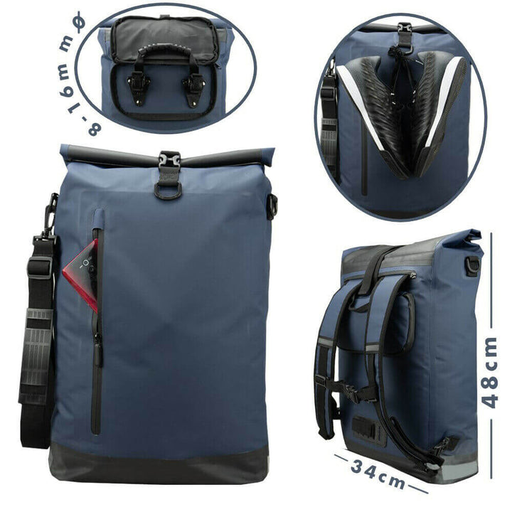 Unisex 3-in-1 Bike Bag Multi-Function Durable