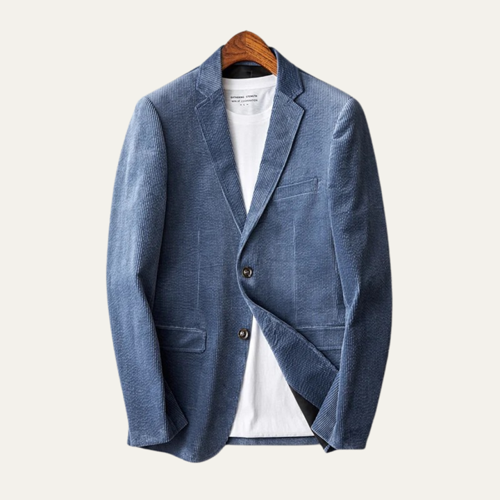 Mens Corduroy Blazer Jacket Smart Casual Fit
