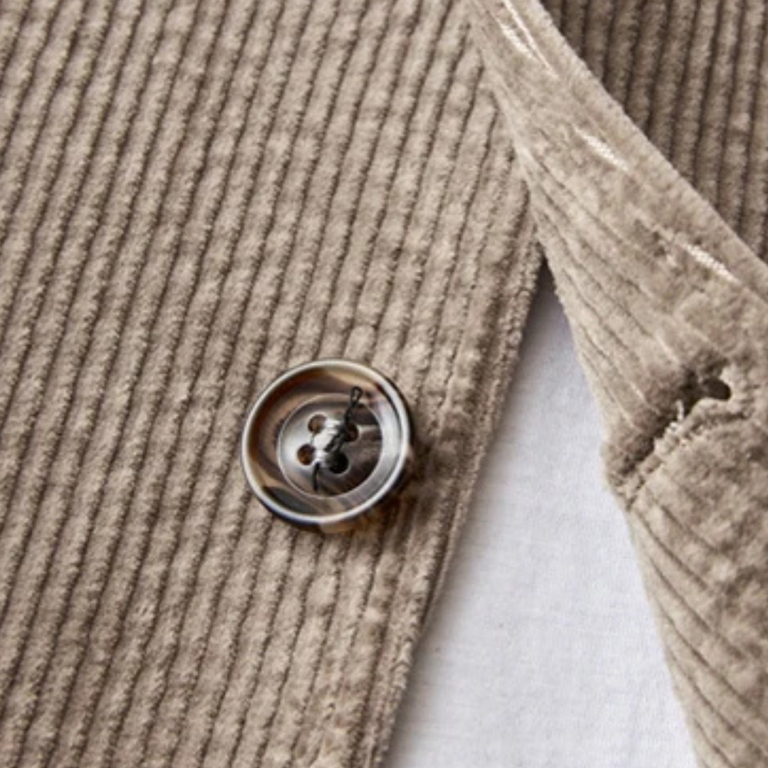 Mens Corduroy Blazer Jacket Smart Casual Fit