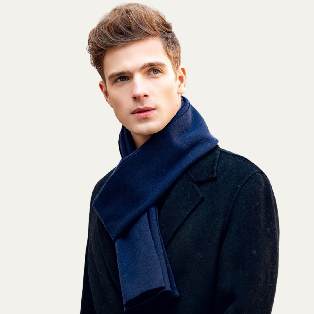 Mens Scarf Cashmere Merino Wool Soft - BritishMode