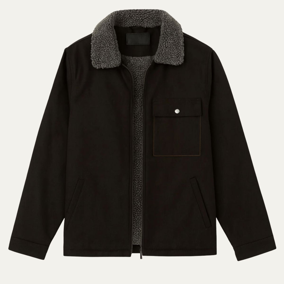 Mens Winter Coat Fleece Lined Insulated Fit - BritishMode