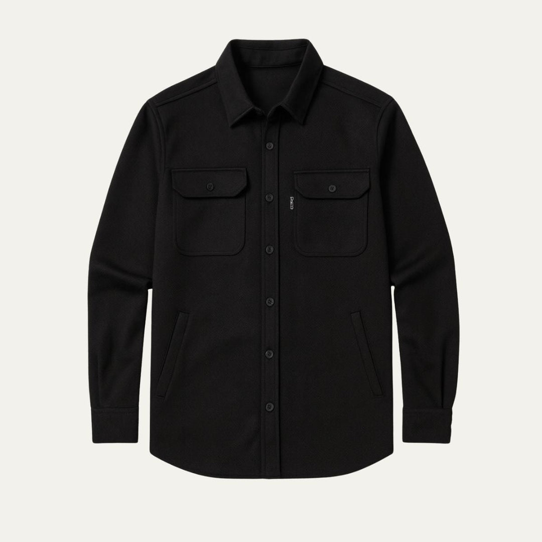 Mens Casual Overshirt Shirt Jacket Relaxed Fit