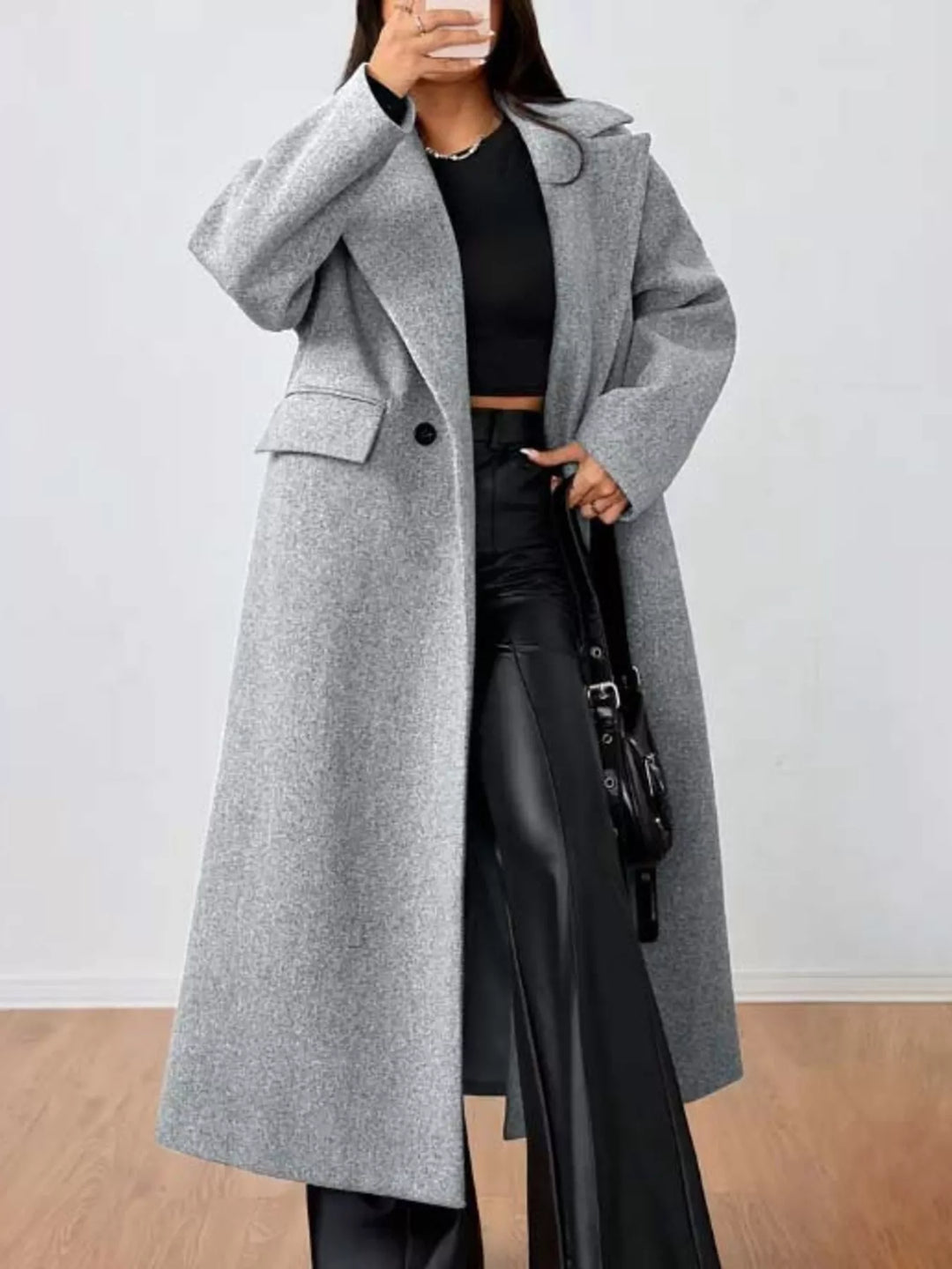 Womens Winter Coat Faux Fur Oversized Fit - BritishMode