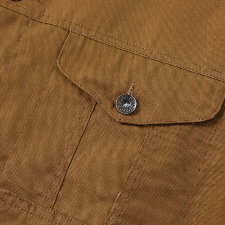 Mens Work Cruiser Jacket Waxed Canvas Vintage Style