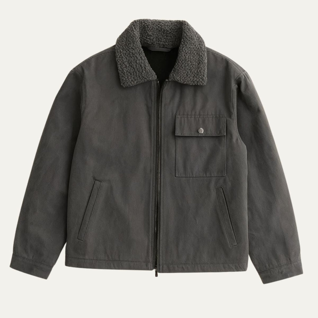 Mens Winter Coat Fleece Lined Insulated Fit