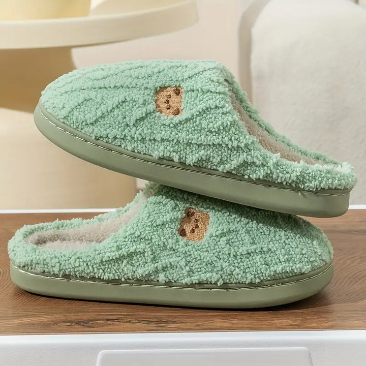 Womens Plush Slippers Soft Comfortable