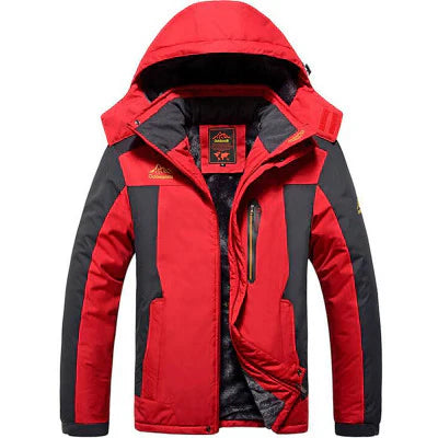 Womens Ski Jacket with Hood Insulated Waterproof - BritishMode